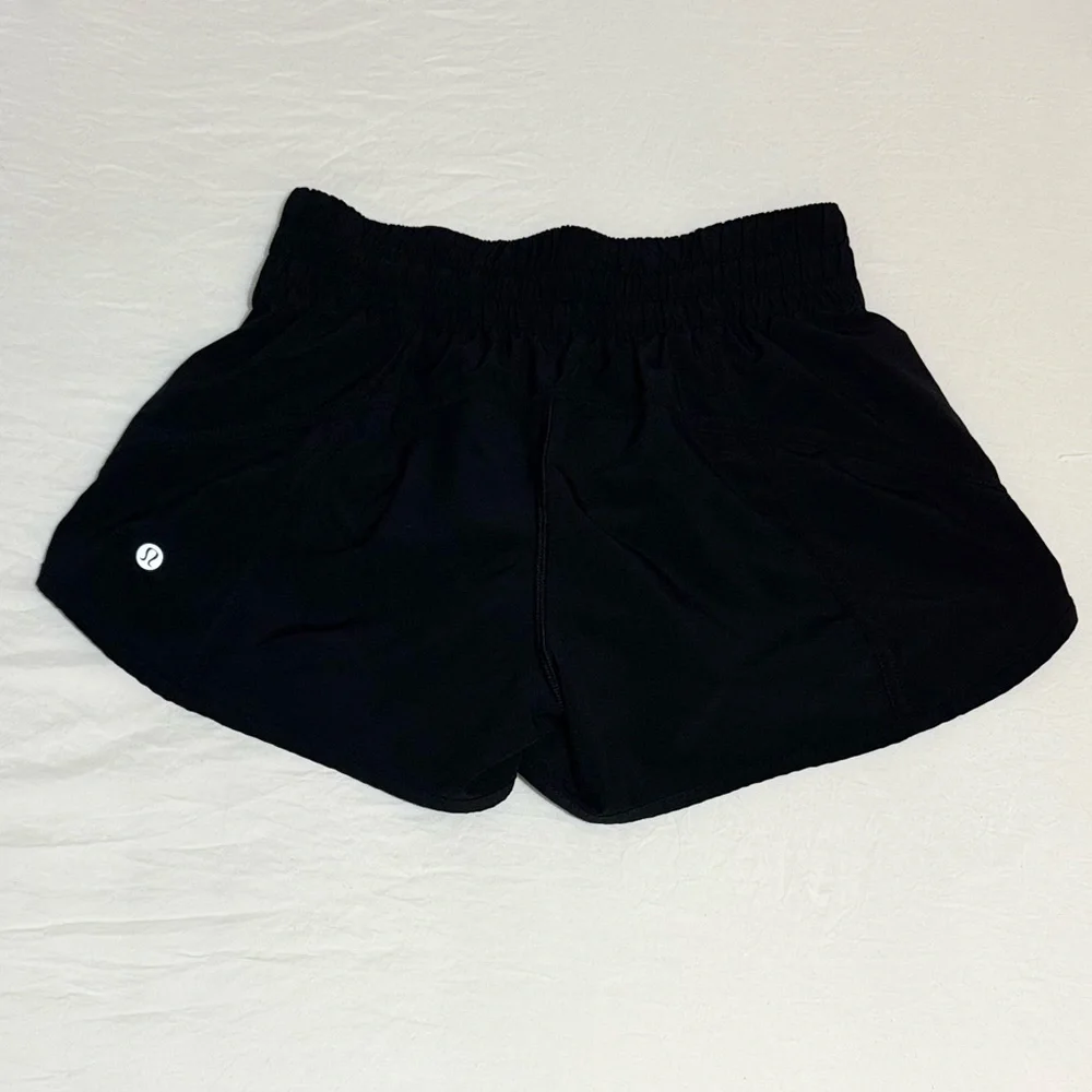 Lululemon Black Low-Rise Tracker Shorts - Picture 7 of 11